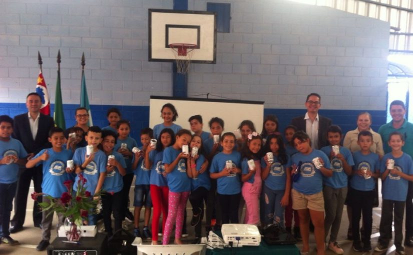 Escola Isolina realizou palestra sobre Educação Financeira para os alunos