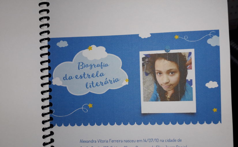 Aluna da escola Elias Jorge Daniel lança primeiro livro