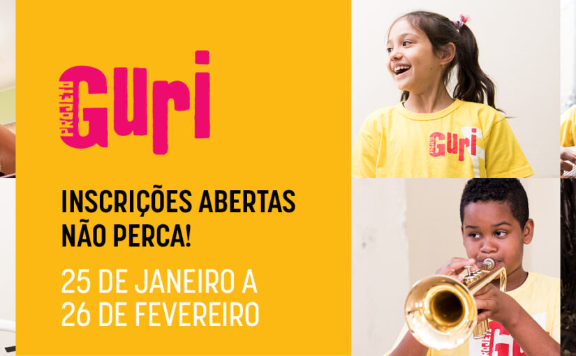 Projeto Guri tem inscrições abertas para cursos  gratuitos de música em Capão Bonito