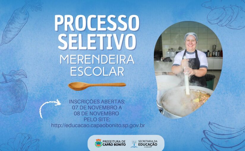 Processo Seletivo nº 004/2022 – Merendeira
